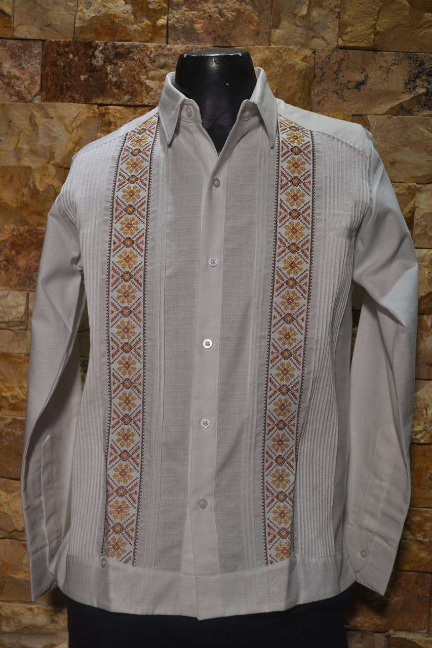 Guayabera Modelo # 96 – Artesanias Mexicanas Morelia