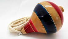 Cargar imagen en el visor de la galería, Trompo Mexican Wooden Spinning Top Toy
